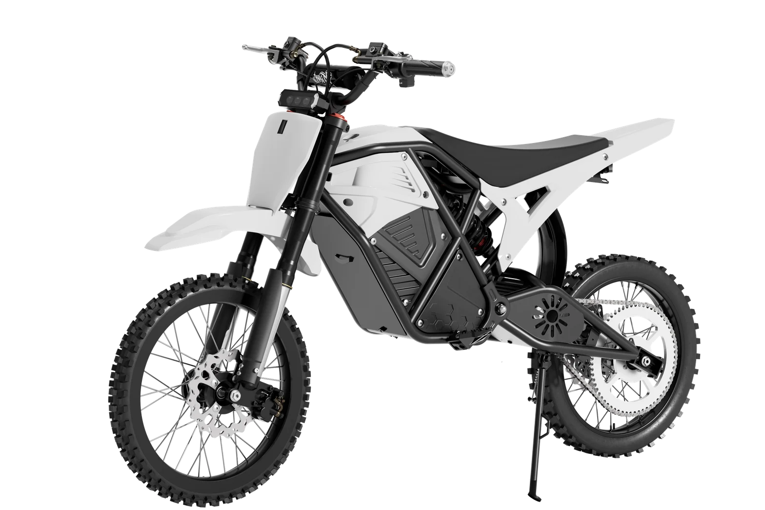 XTION Ghost - 3000W Electric Dirt Bike (Pure White)