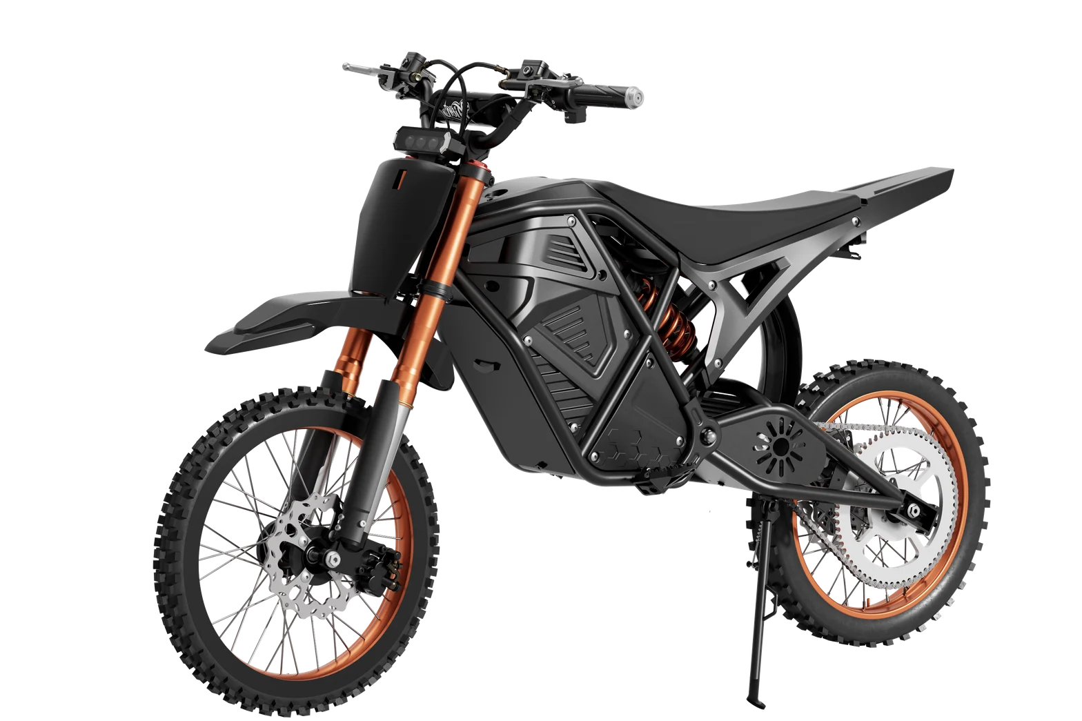 XTION Pro - 3000W Electric Dirt Bike (Black Orange Edition)