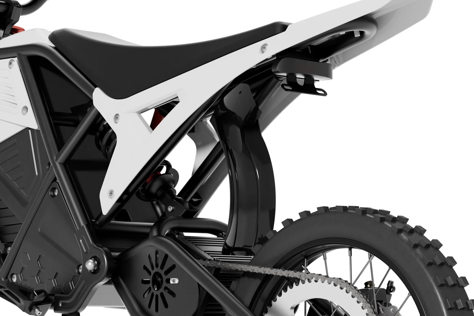 XTION Ghost - 3000W Electric Dirt Bike (Pure White)