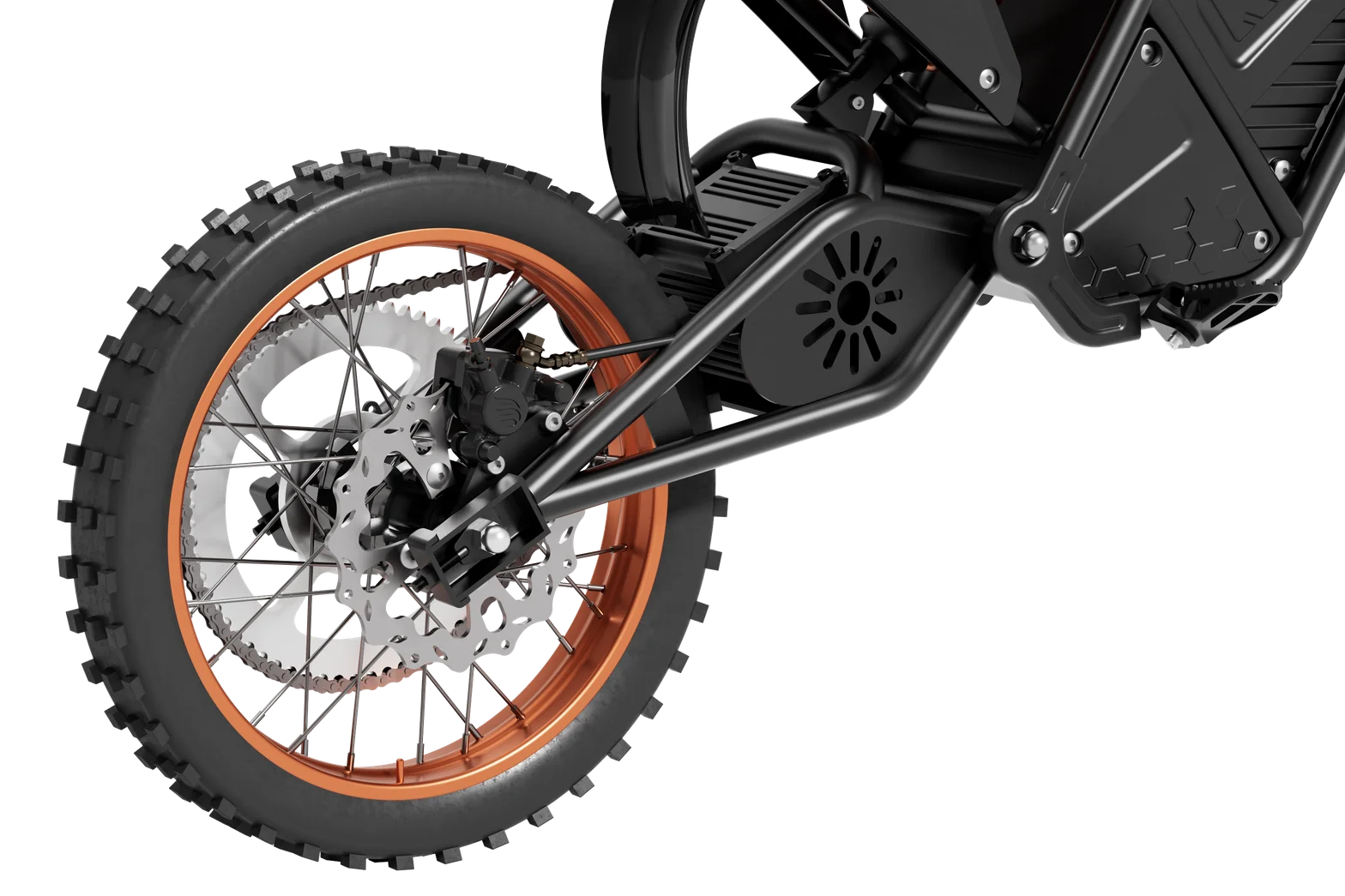 XTION Pro - 3000W Electric Dirt Bike (Black Orange Edition)