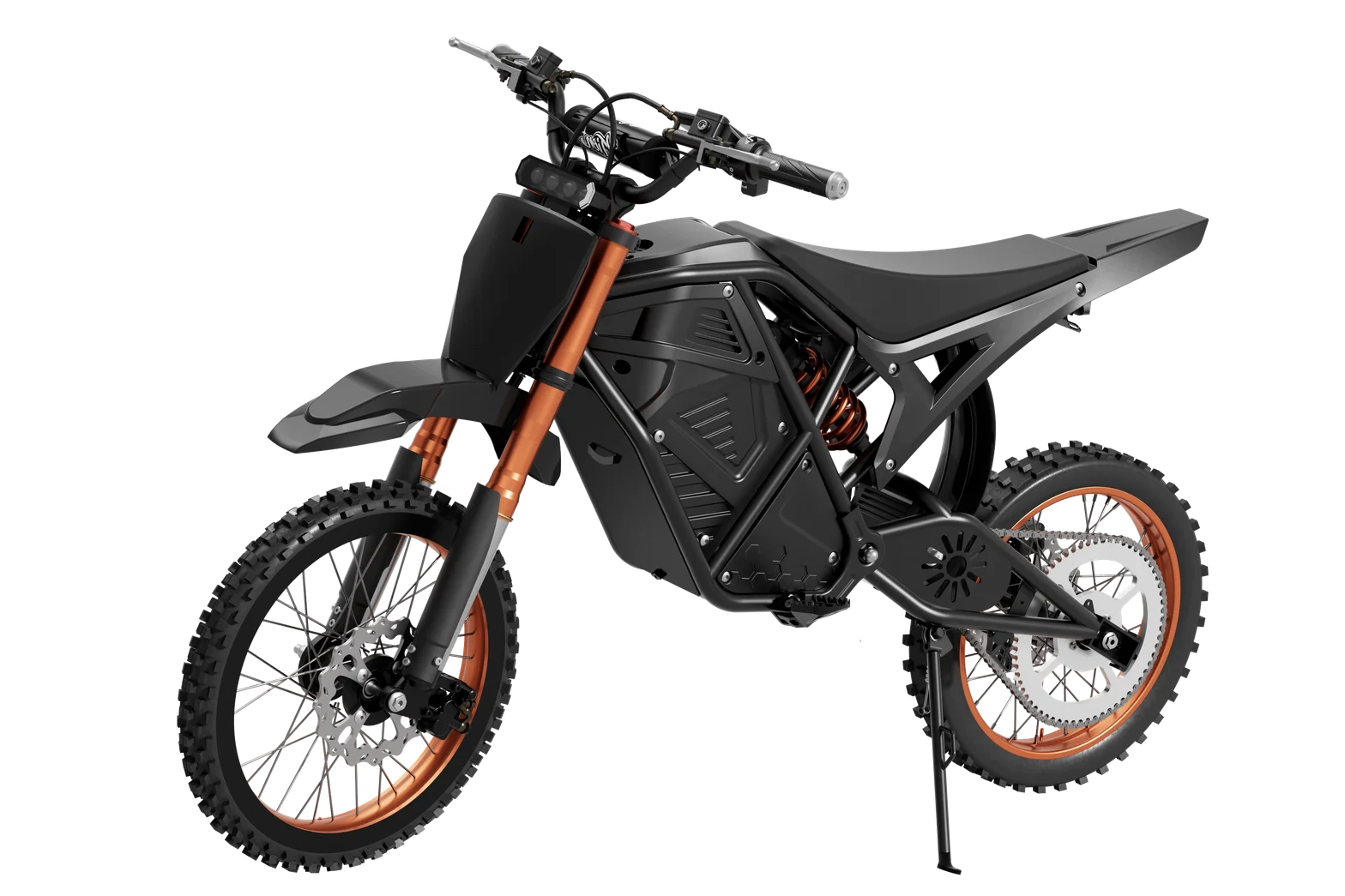 XTION Pro - 3000W Electric Dirt Bike (Black Orange Edition)